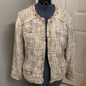Chico’s ivory jacket medium ( Chico sz 2)